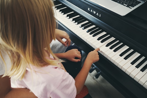 A child at the piano